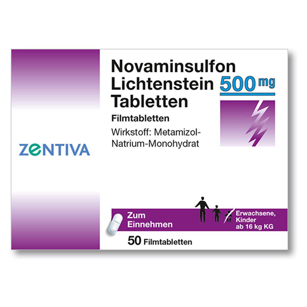 Novaminsulfon 500 mg oder ibuprofen 600