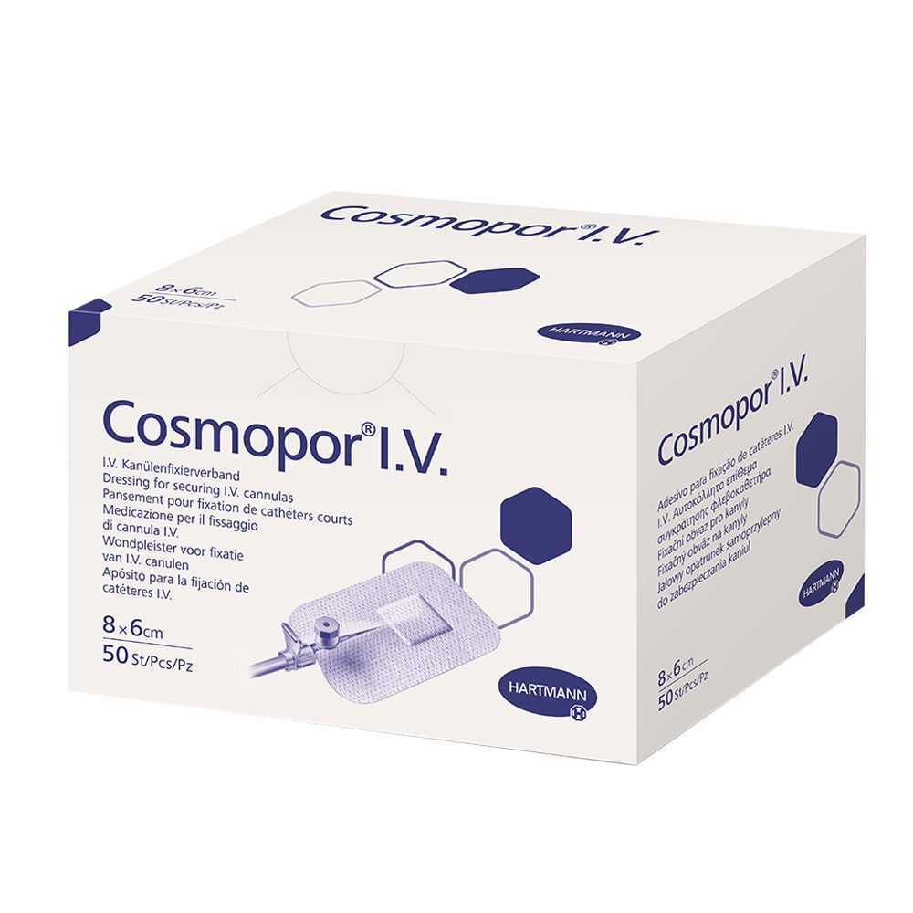 Cosmopor® I.V. 8 x 6 cm