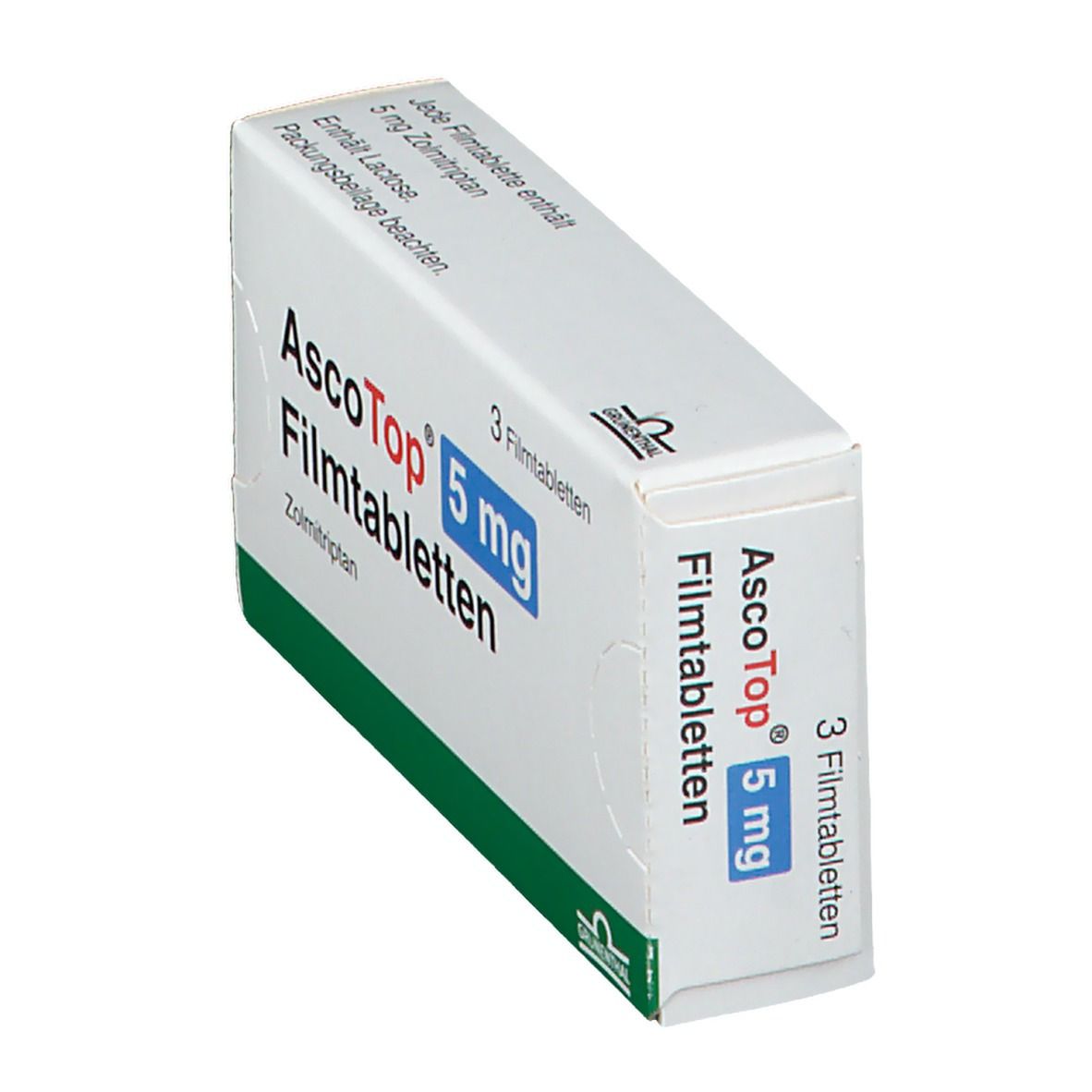 Ascotop 5 mg Filmtabletten 3 St