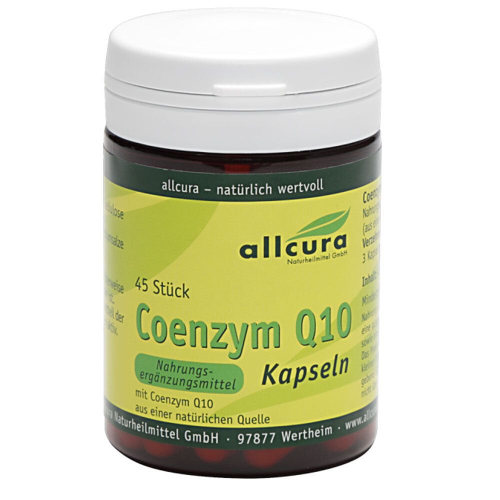 allcura Coenzym Q 10 Kapseln