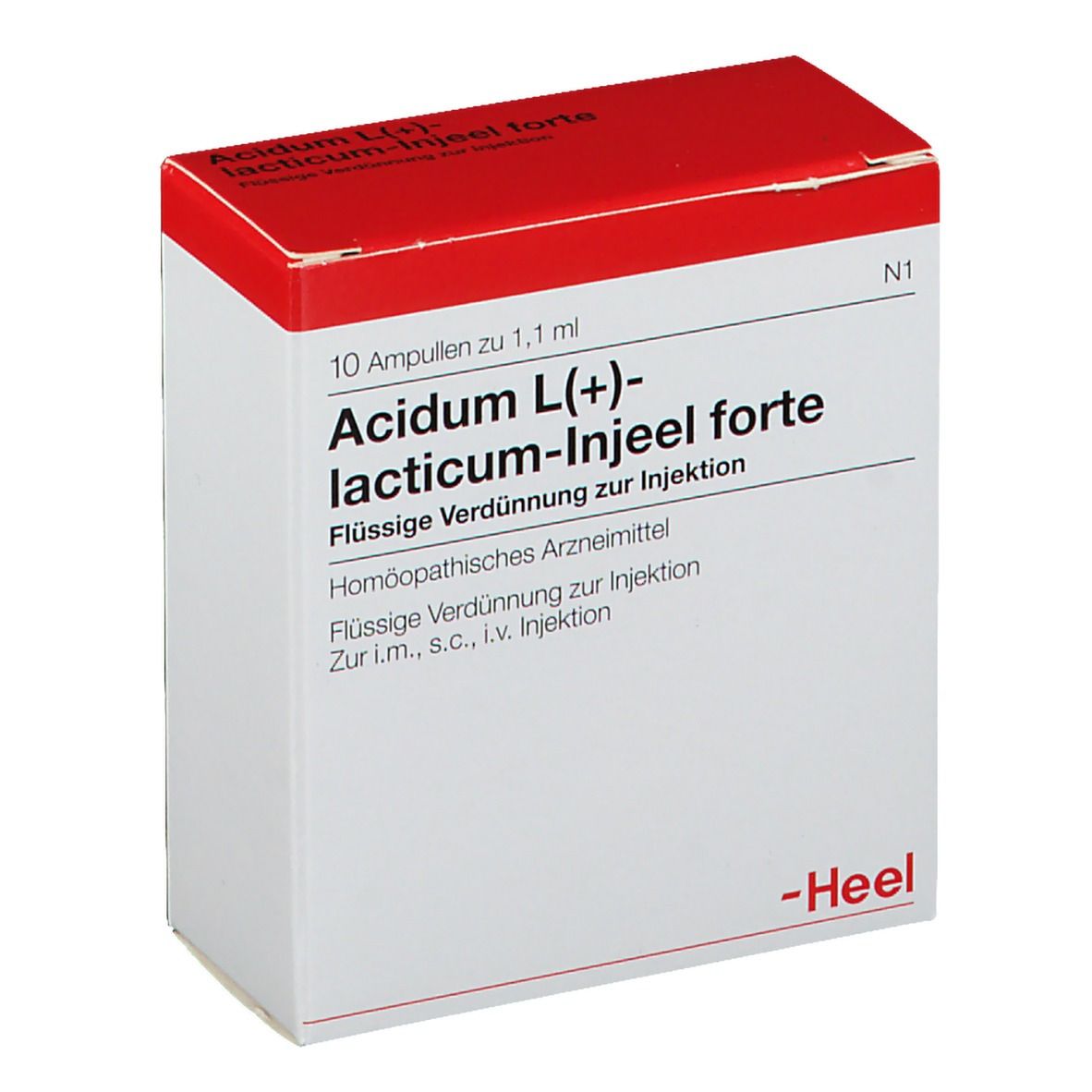 Acidum L(+)-lacticum-Injeel® forte Ampullen