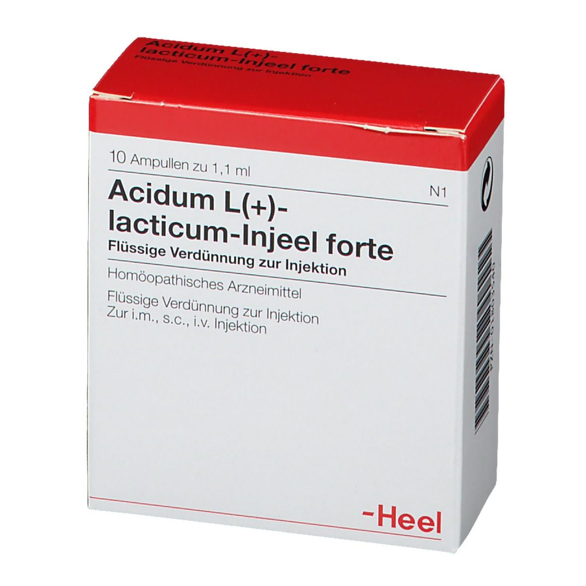 Acidum L(+)-lacticum-Injeel® forte Ampullen