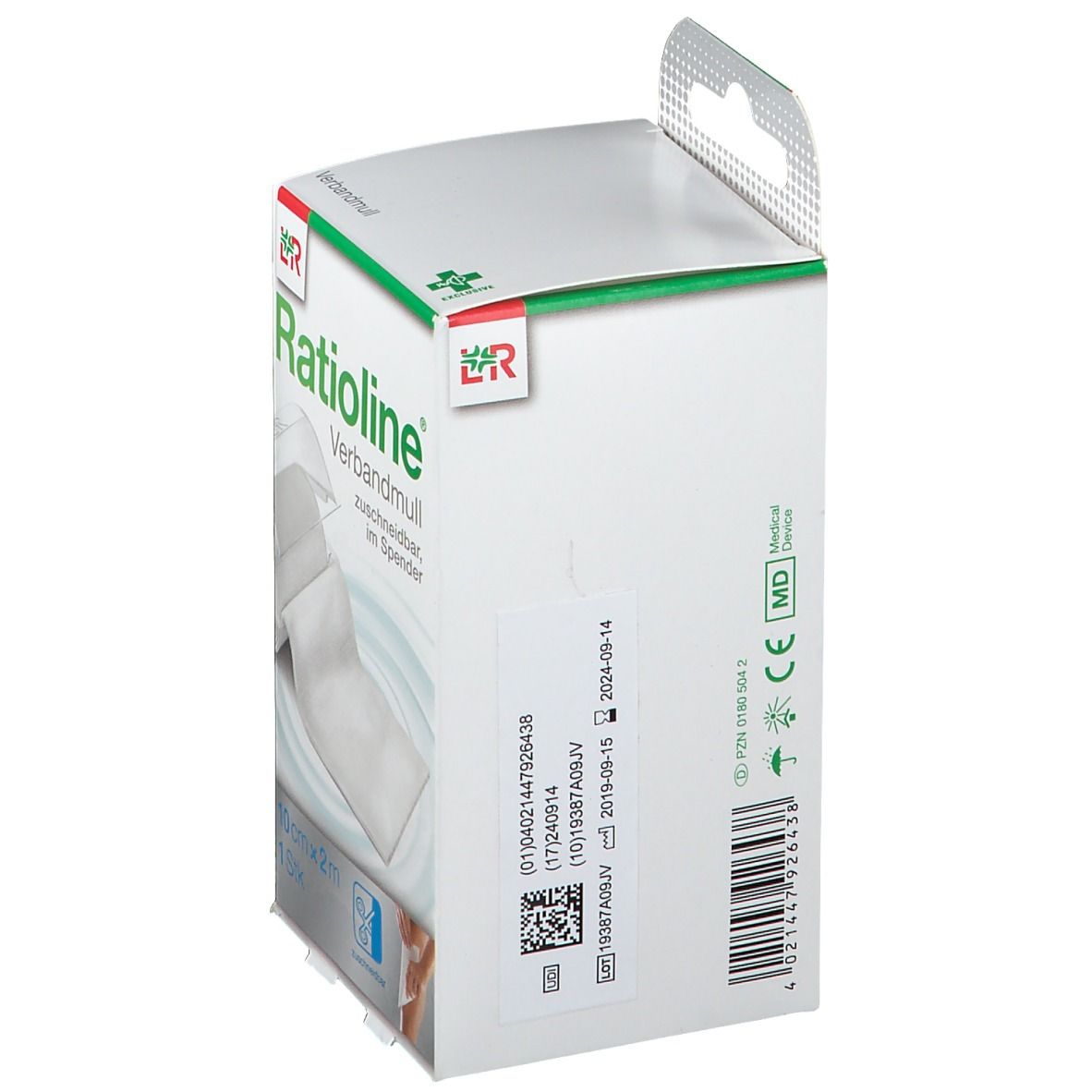 Ratioline® acute Verbandmull 10 cm x 2 m