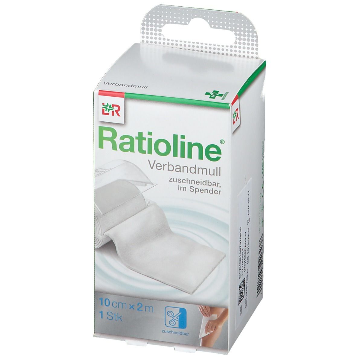 Ratioline® acute Verbandmull 10 cm x 2 m