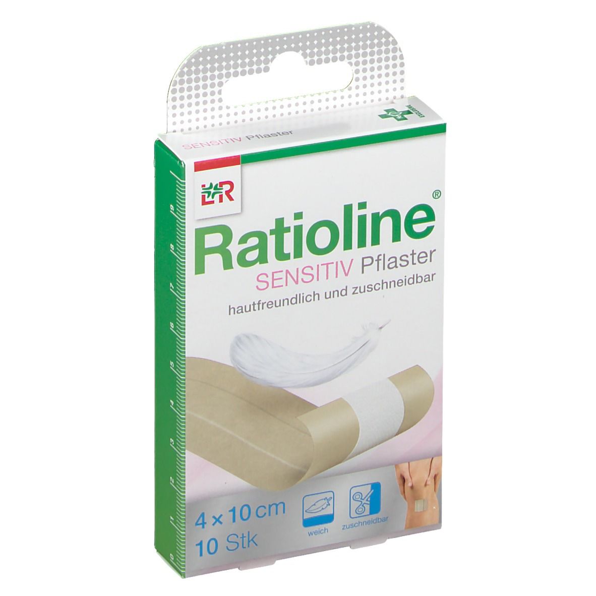 Ratioline® sensitive Wundschnellverband 4cm x 1m