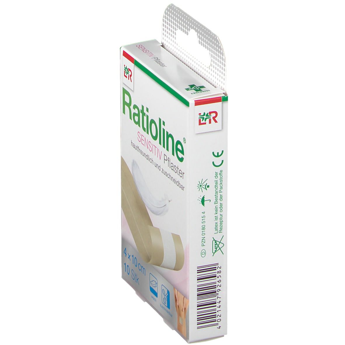 Ratioline® sensitive Wundschnellverband 4 cm x 10 cm
