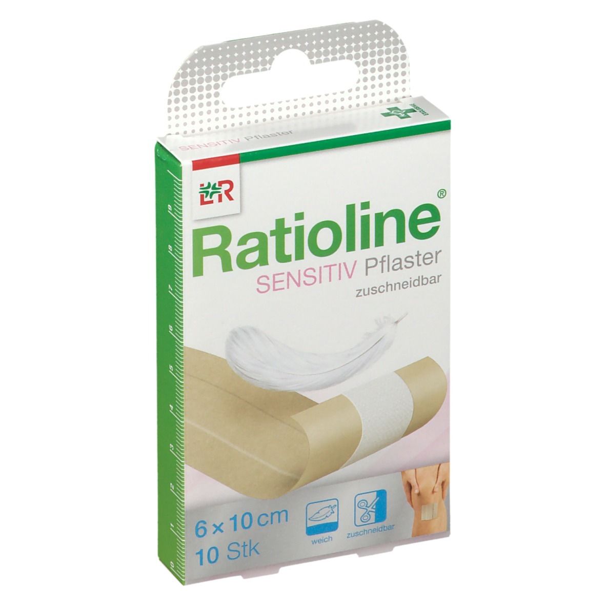 Ratioline® sensitive Wundschnellverband 6 cm x 1 m