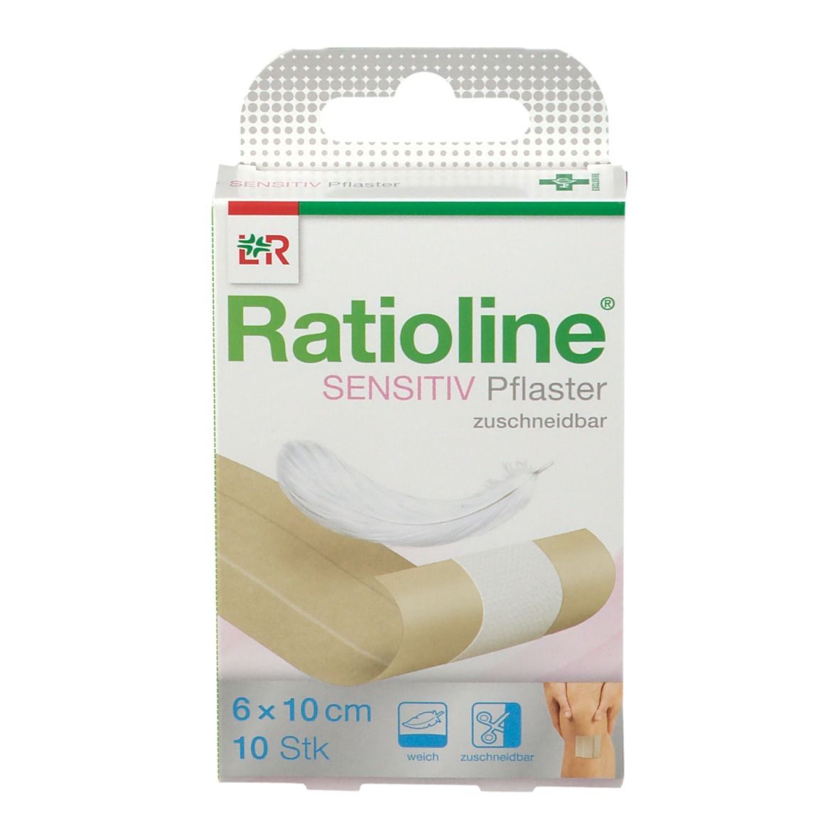 Ratioline® sensitive Wundschnellverband 6 cm x 10 cm