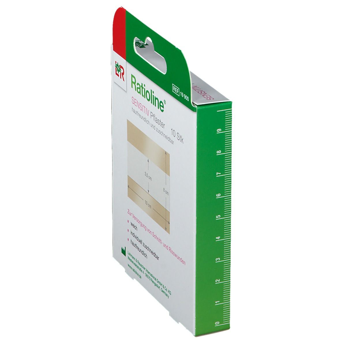 Ratioline® Sensitive Wundschnellverband 8 cm x 10 cm