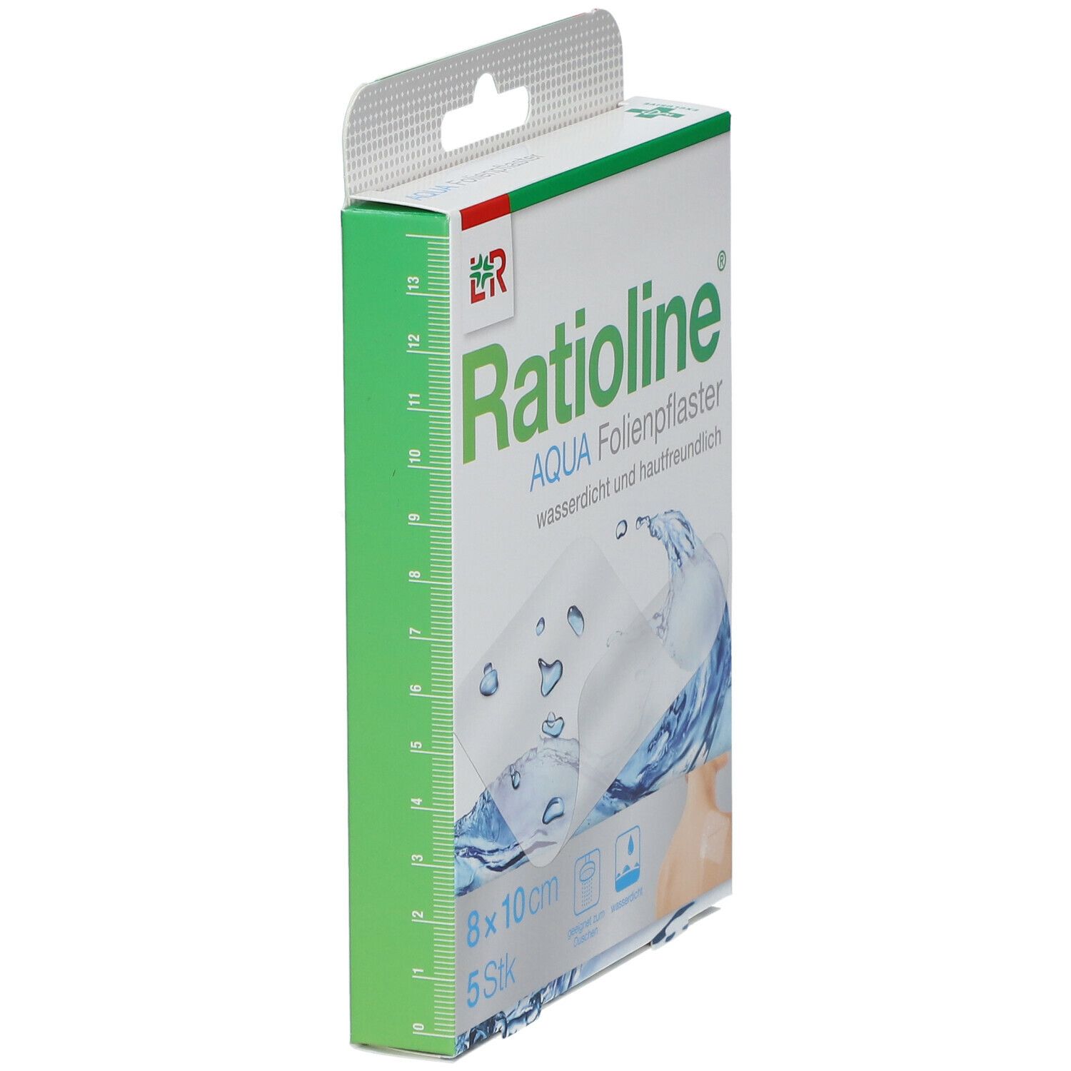 Ratioline® aqua Duschpflaster, transparent  8 x 10 cm