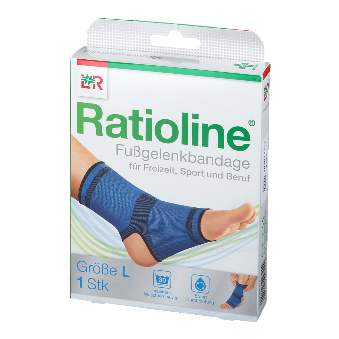 Ratioline® Fußgelenkbandage Gr. L