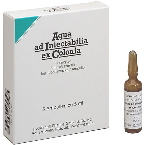 Aqua ad Iniectabilia ex Colonia
