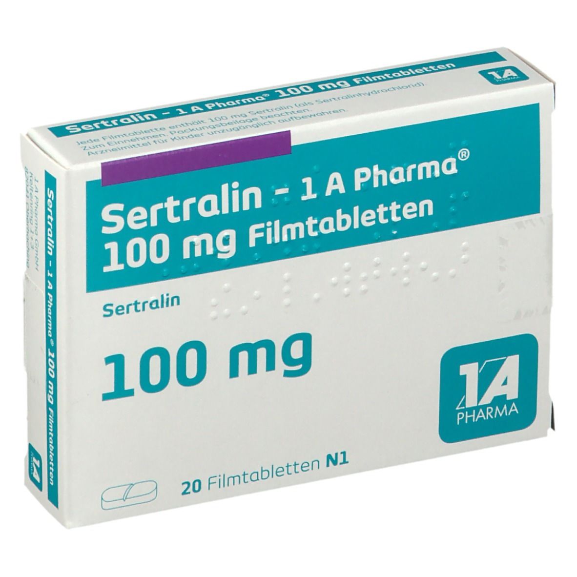 Sertralin 1A Pharma® 100Mg