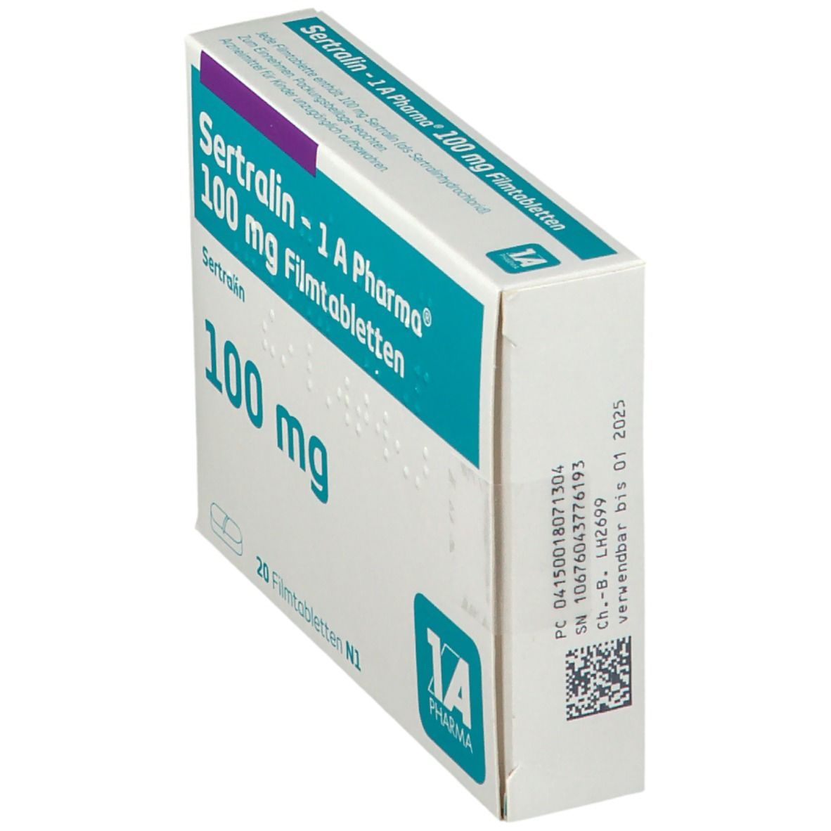 Sertralin 1A Pharma® 100Mg