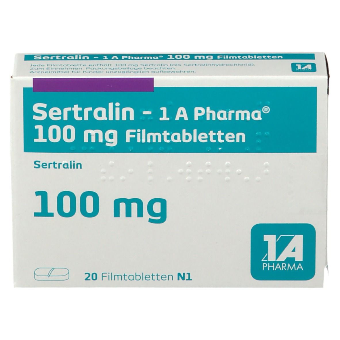 Sertralin 1A Pharma® 100Mg