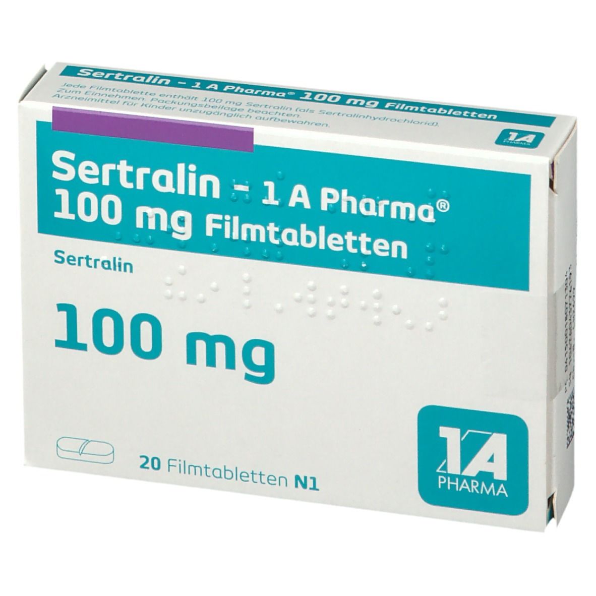 Sertralin 1A Pharma® 100Mg