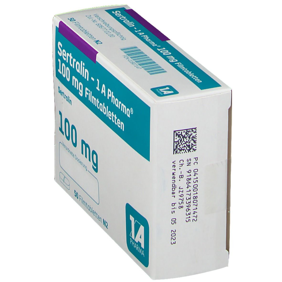 Sertralin 1A Pharma® 100Mg