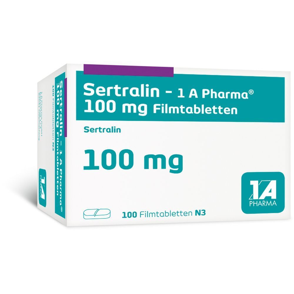 Sertralin 1A Pharma® 100Mg