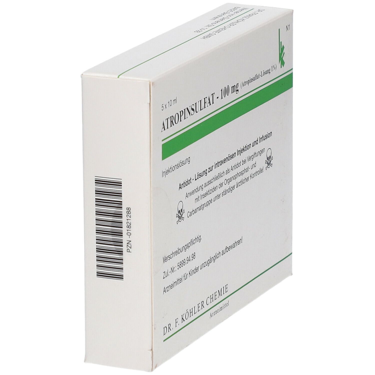 ATROPINSULFAT® 100 mg