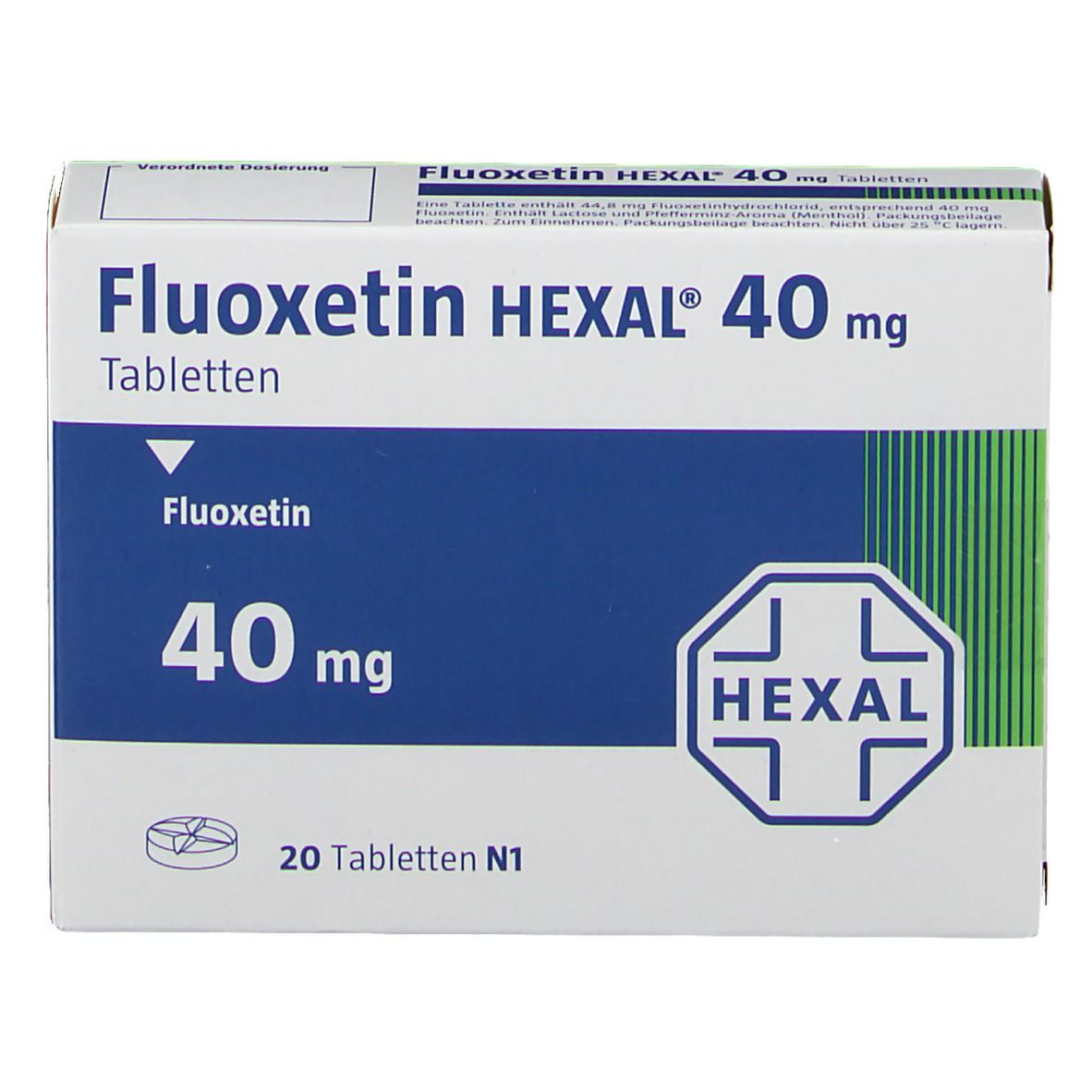 Fluoxetin HEXAL® 40 mg