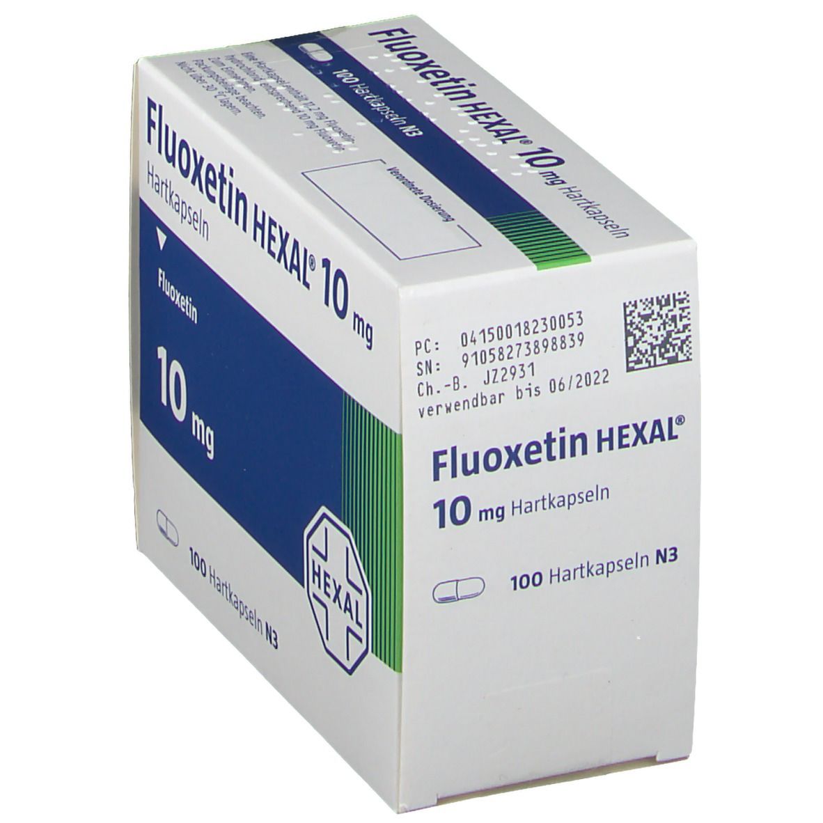 FLUOXETIN HEXAL 10 mg Kapseln