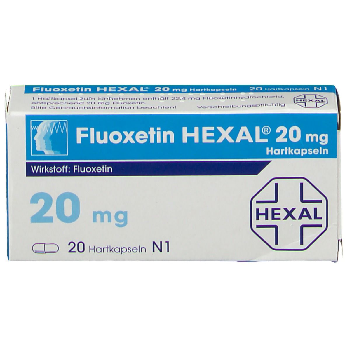 FLUOXETIN HEXAL 20 mg Kapseln