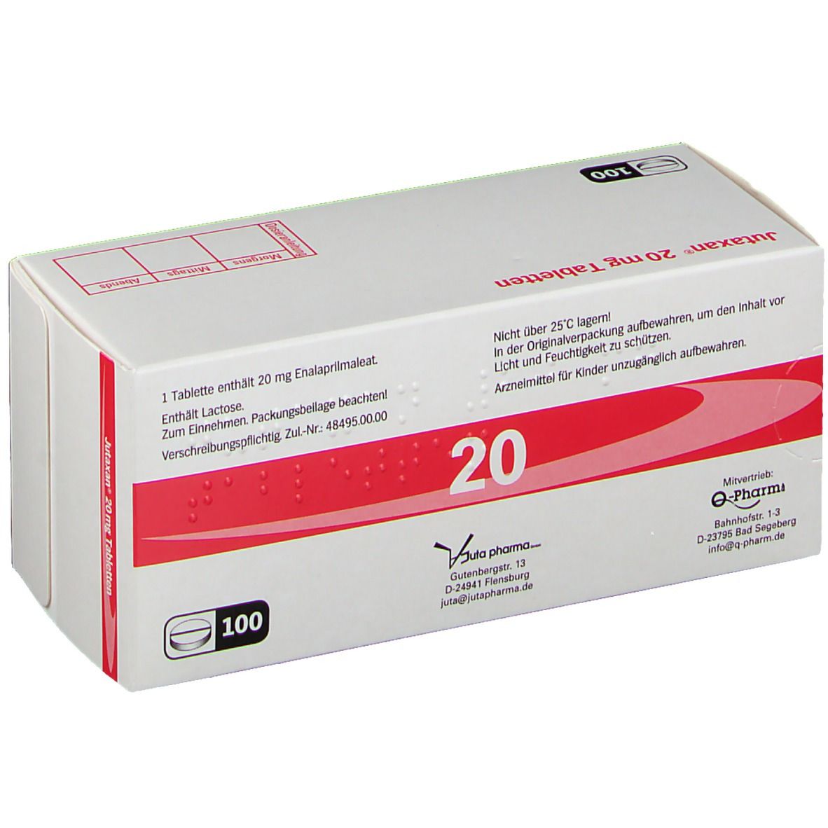 Jutaxan 20 mg Tabl.