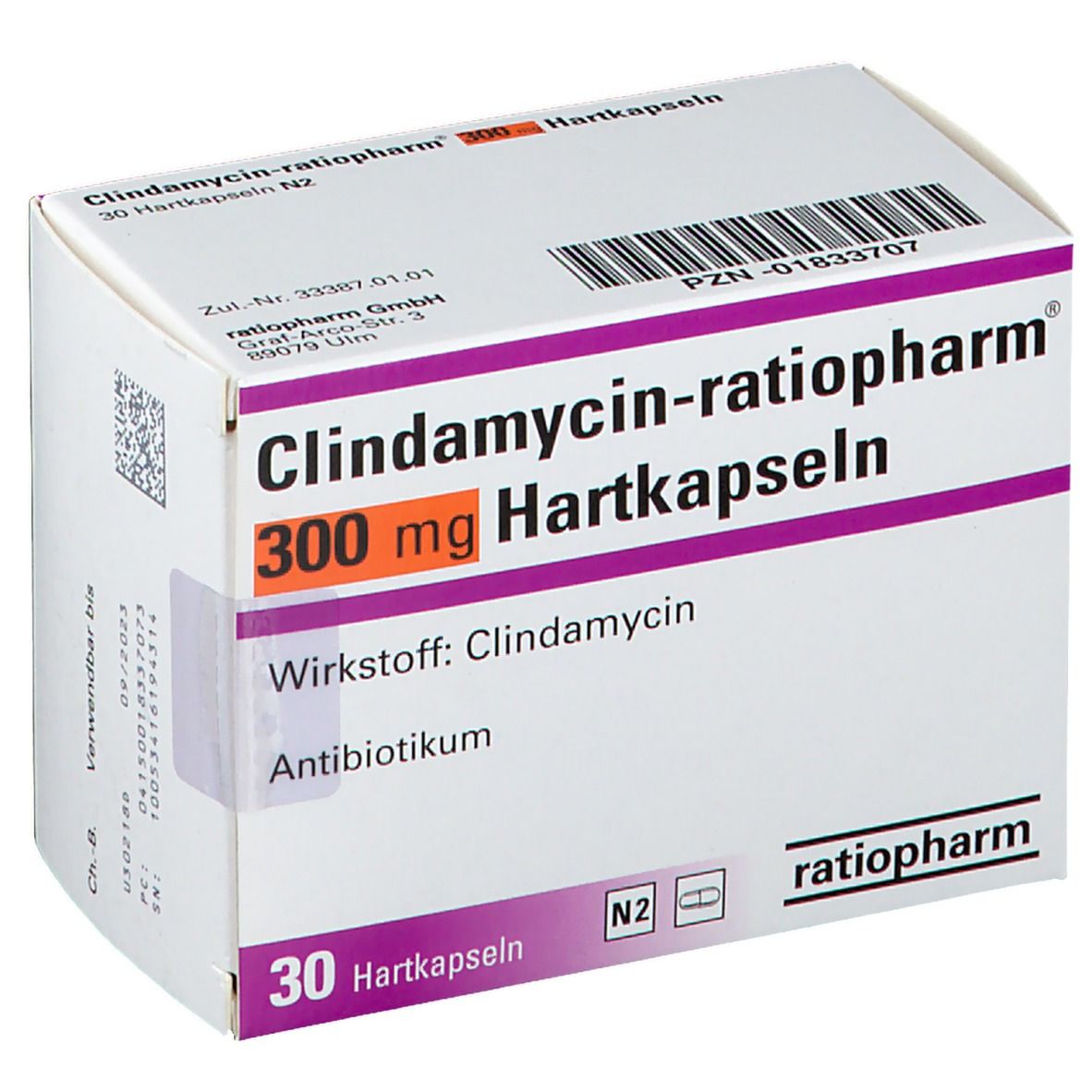 Climdamycin-ratiopharm® 300 mg