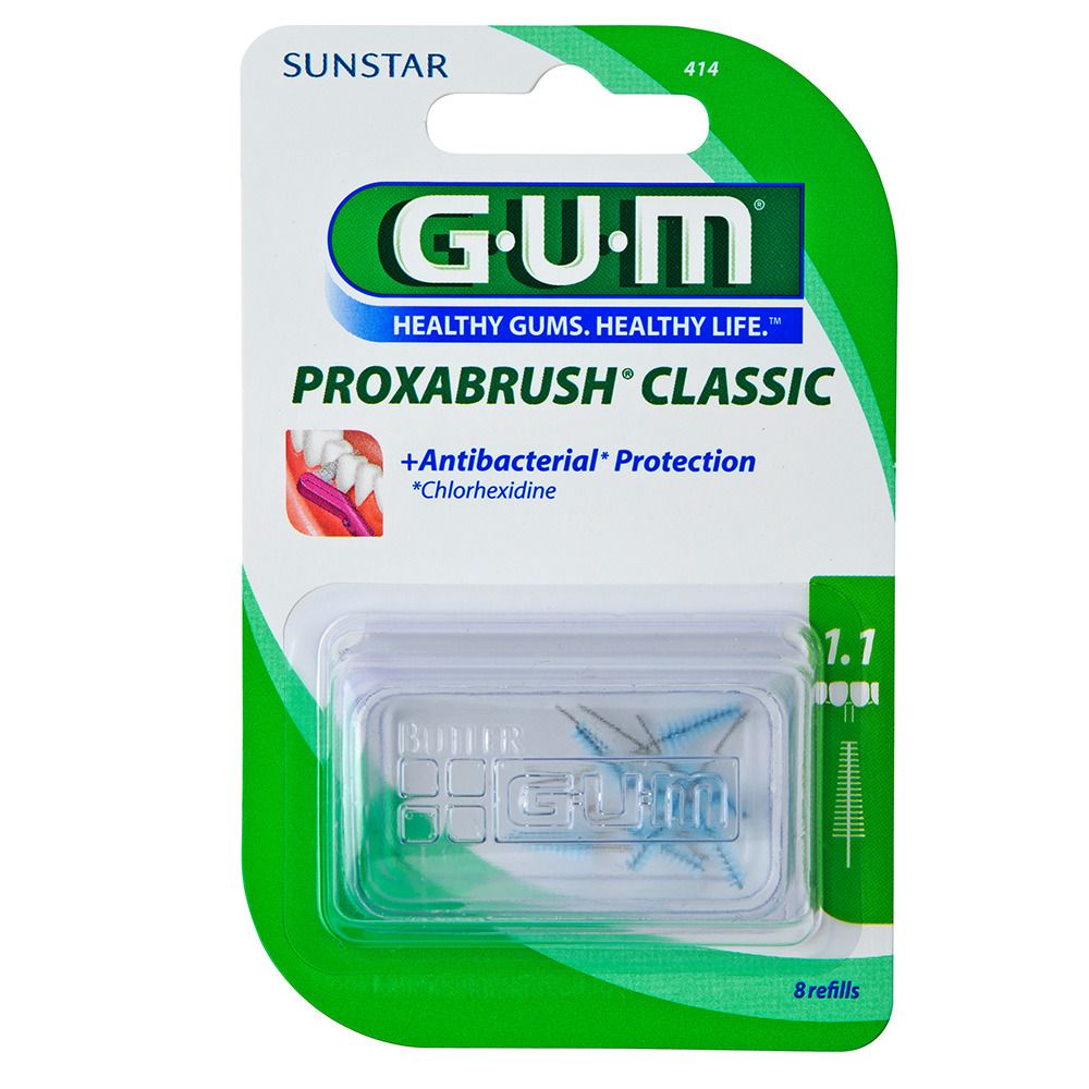 Gum® Proxabrush® Classic Ersatzbürsten 1,1 mm