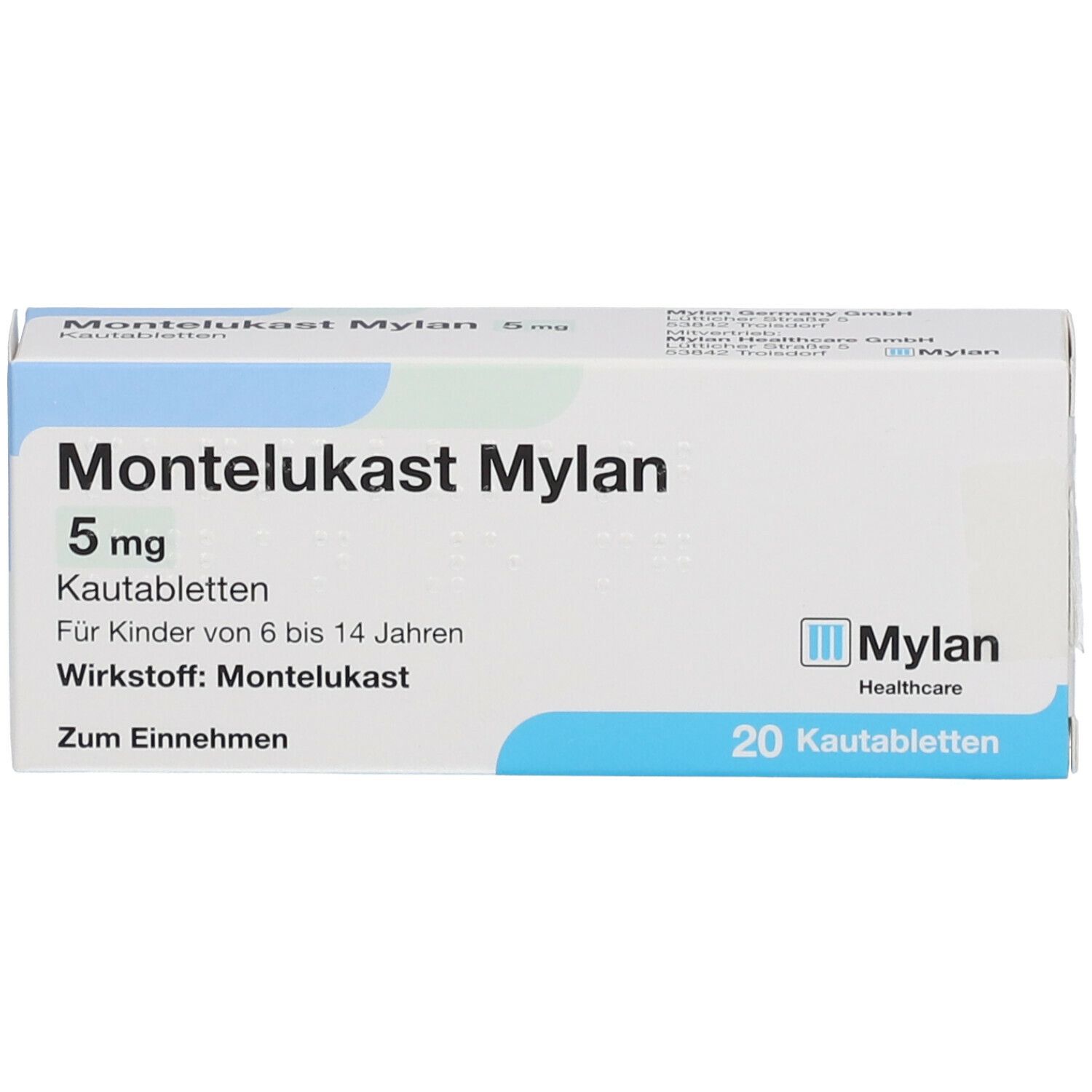 Montelukast Mylan 5 mg