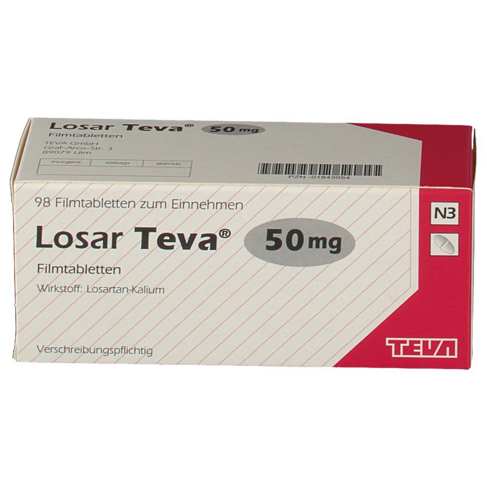 Losar Teva® 50 mg