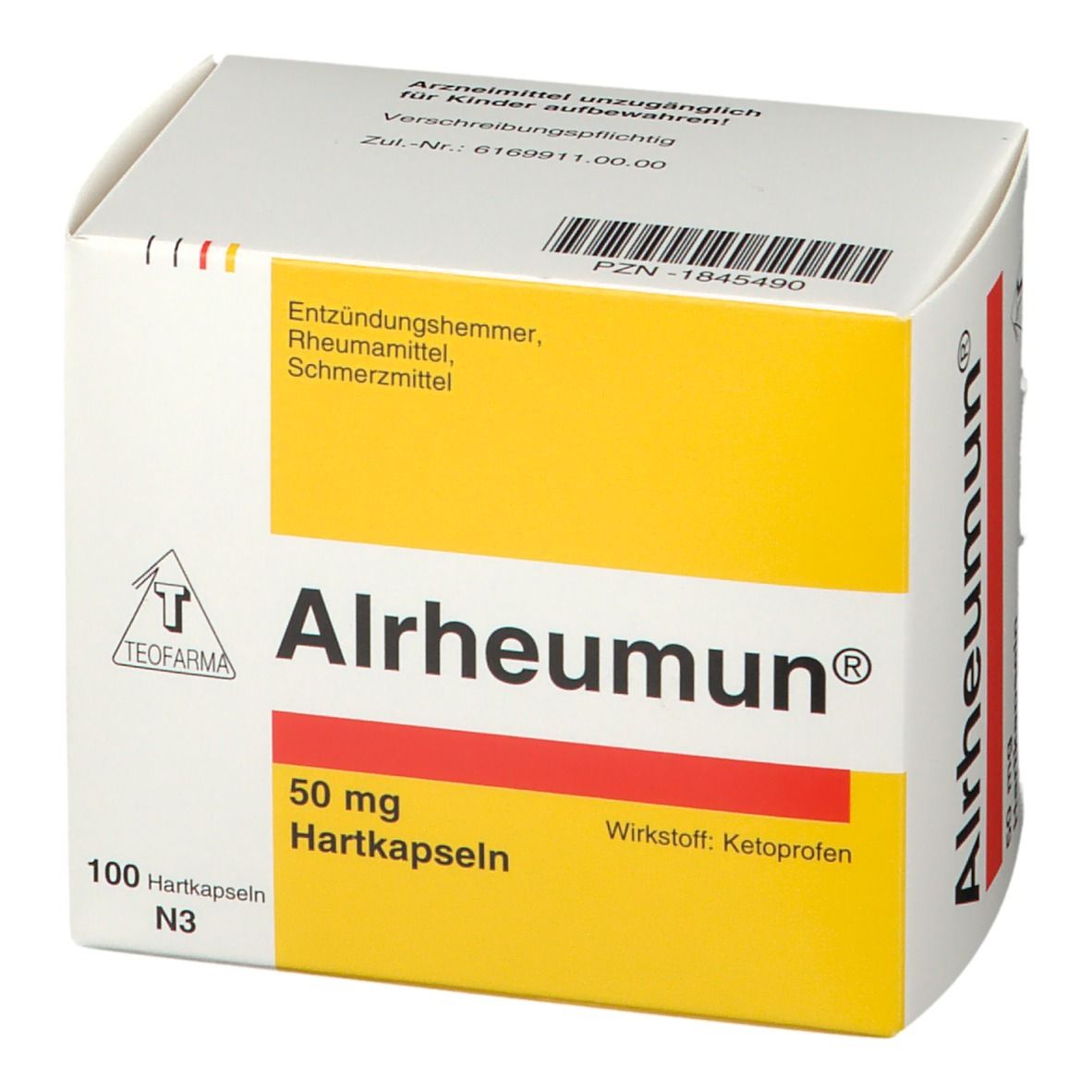 Alrheumun 50 mg