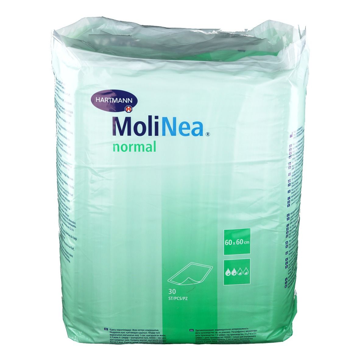 MoliNea® Norm Krankenunterlage 60 x 60 cm