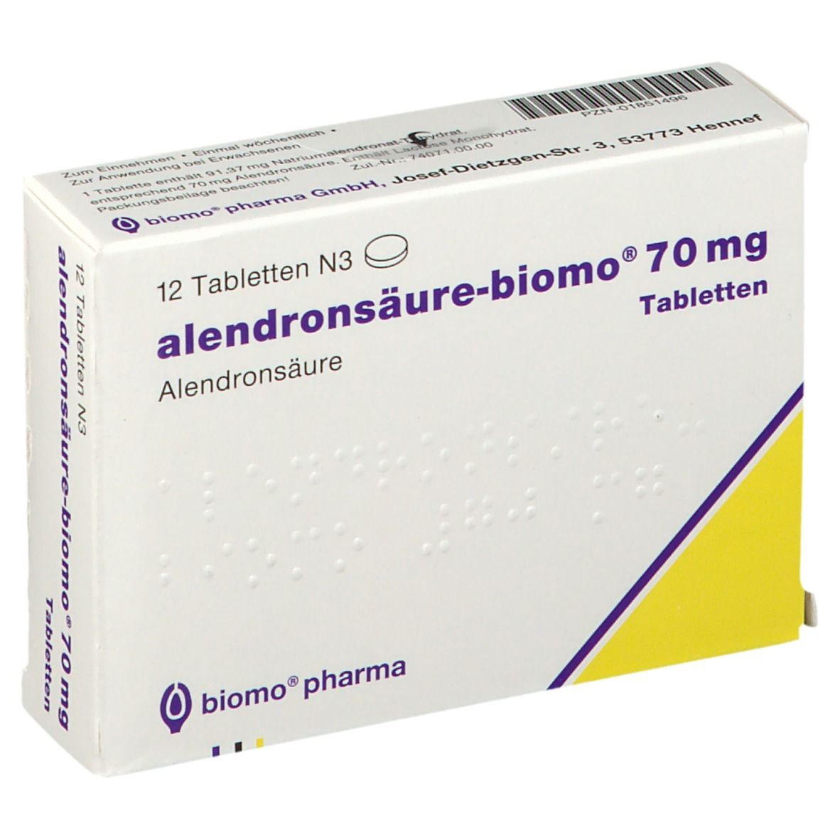 alendronsäure-biomo® 70 mg