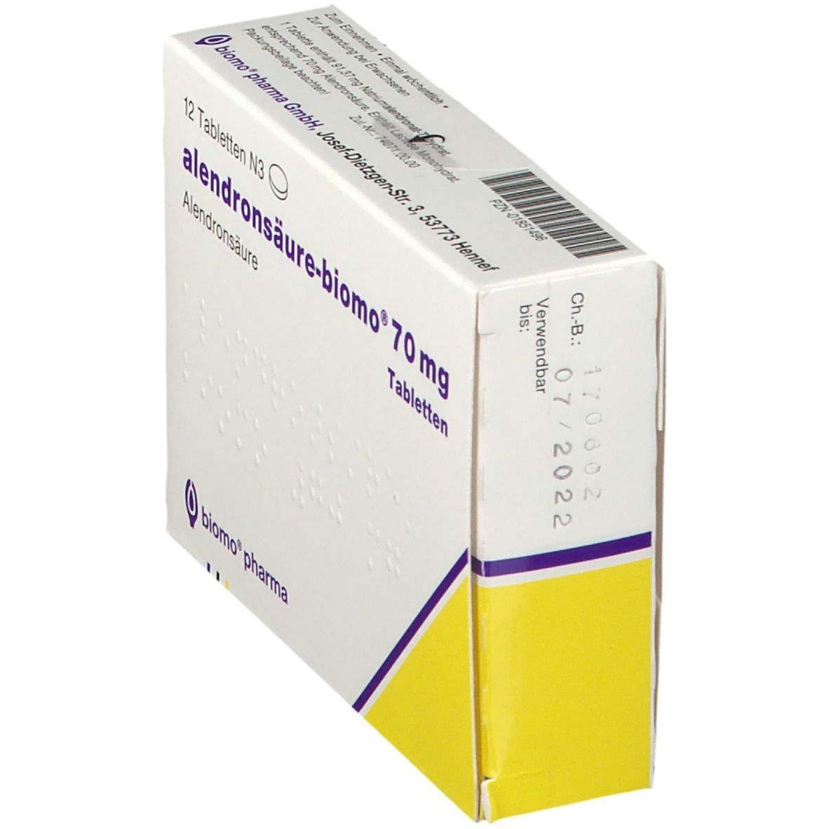 alendronsäure-biomo® 70 mg