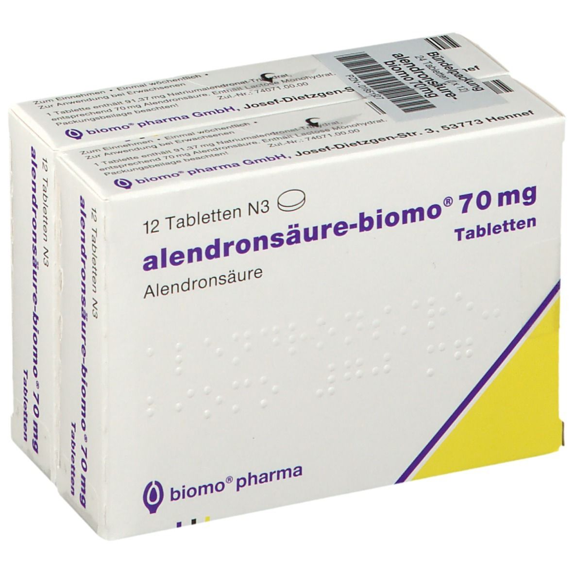 alendronsäure-biomo® 70 mg