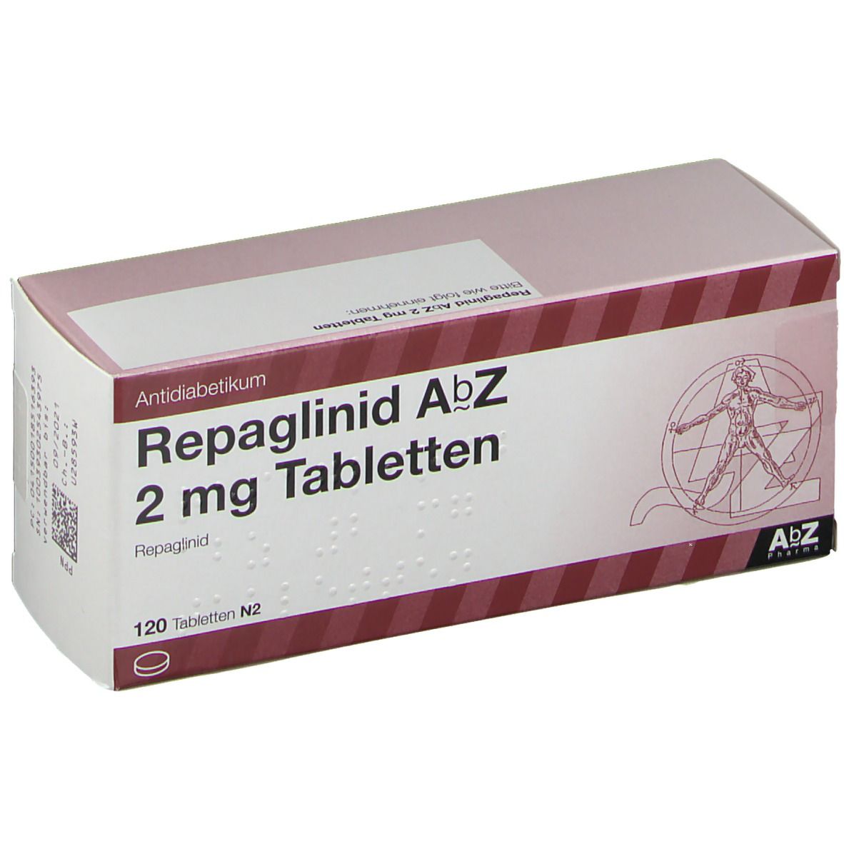 Repaglinid AbZ 2 mg