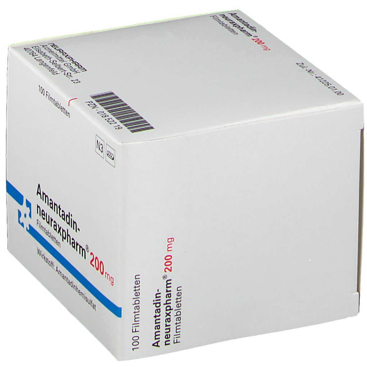 AMANTADIN-neuraxpharm 200 mg Filmtabletten 100 St