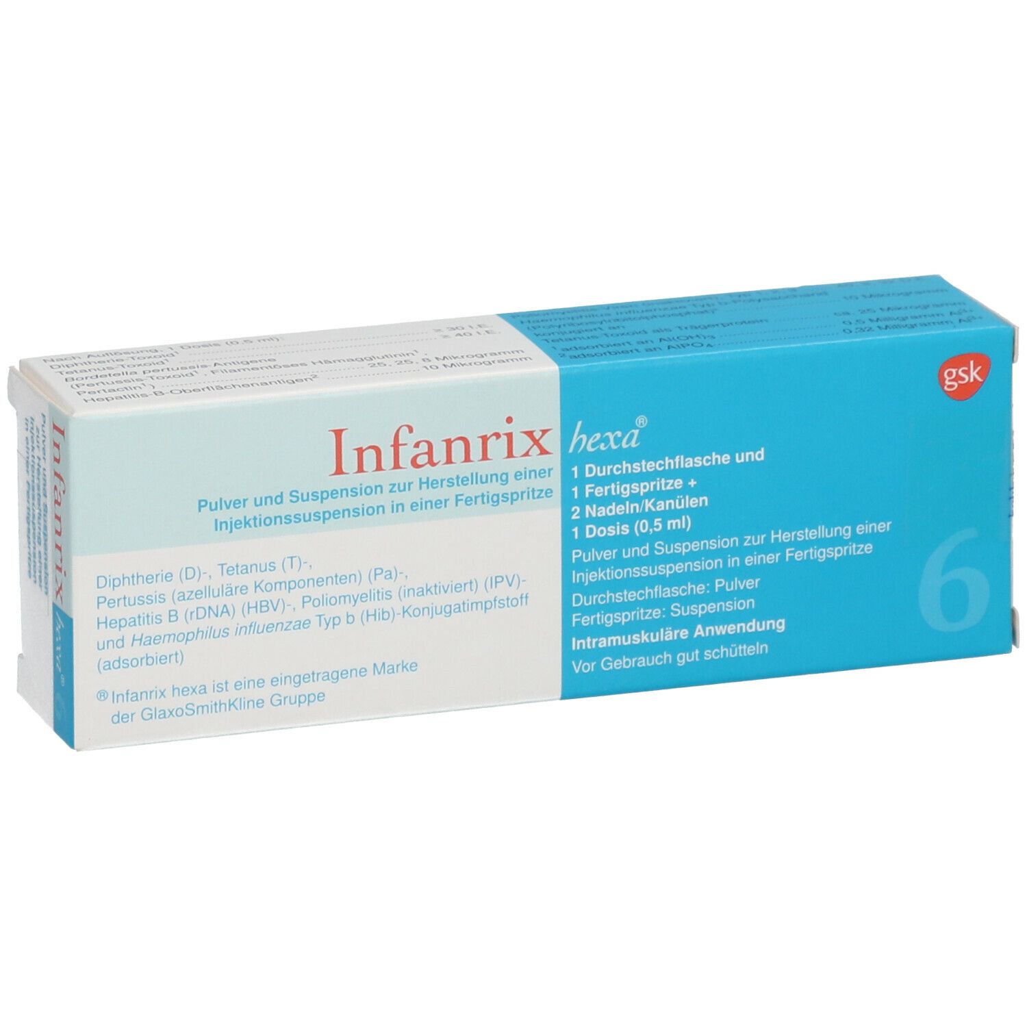 Infanrix Hexa 1 St Mit Dem E Rezept Kaufen Shop Apotheke   D01852975 P15 