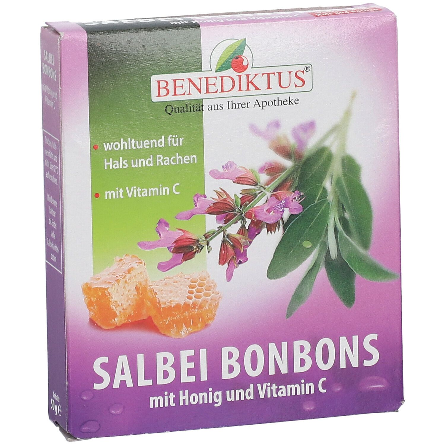 Salbei Bonbons Honig + Vitamin C