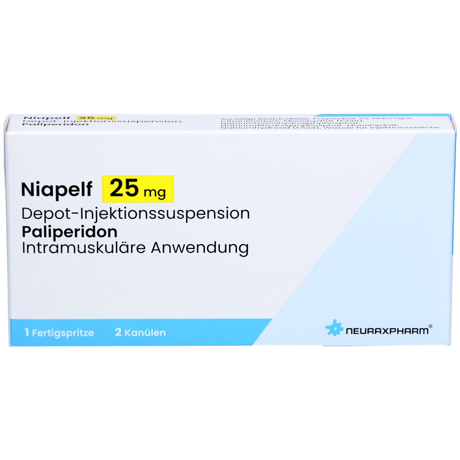 NIAPELF 25 mg Depot-Injektionssusp.Fertigspr.