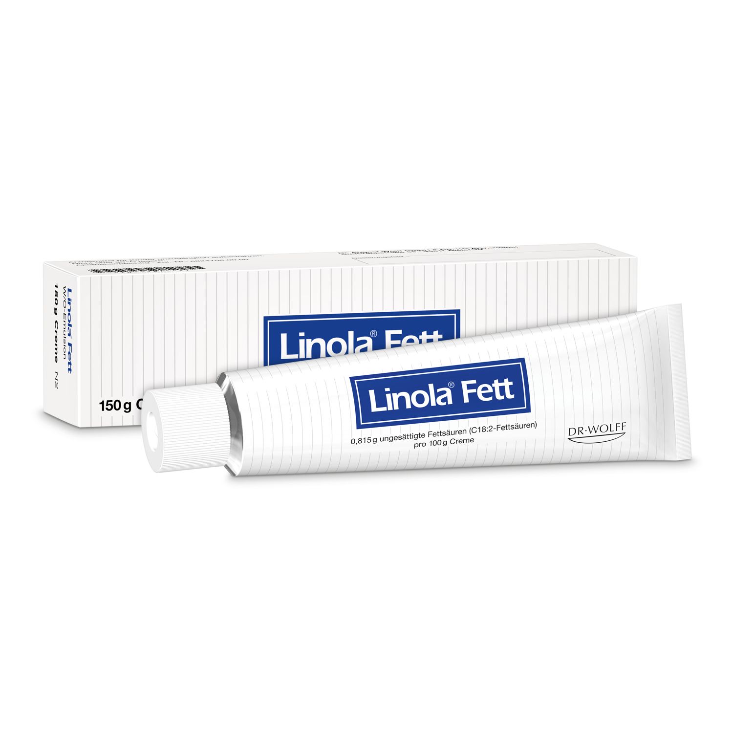 Linola Fett - Fettcreme für sehr trockene, rissige oder juckende Haut und bei Neurodermitis