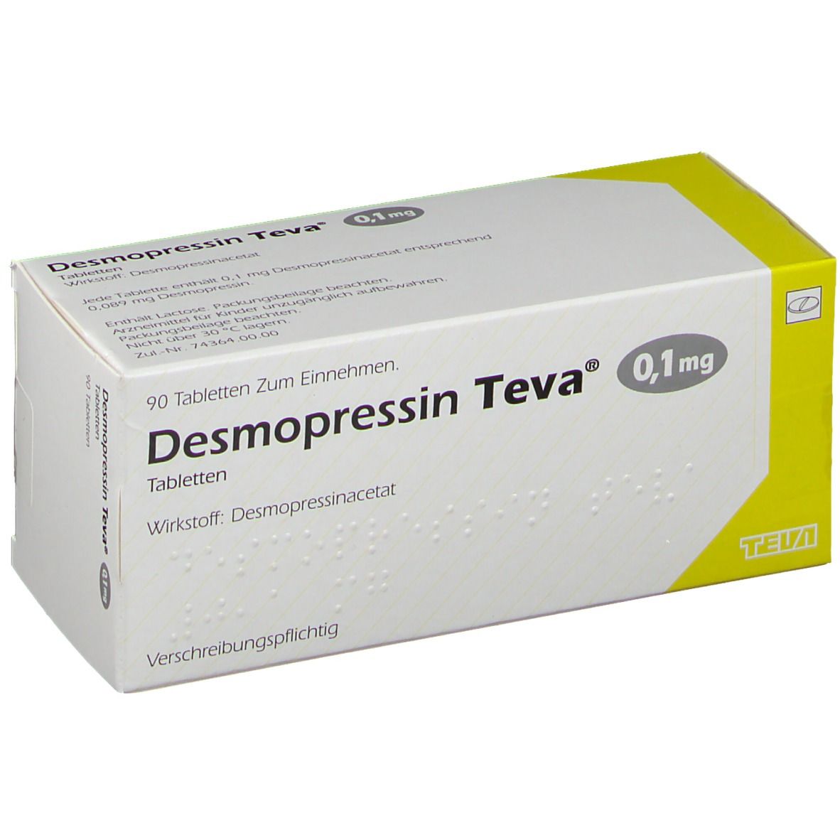 Desmopressin TEVA® 0,1 mg