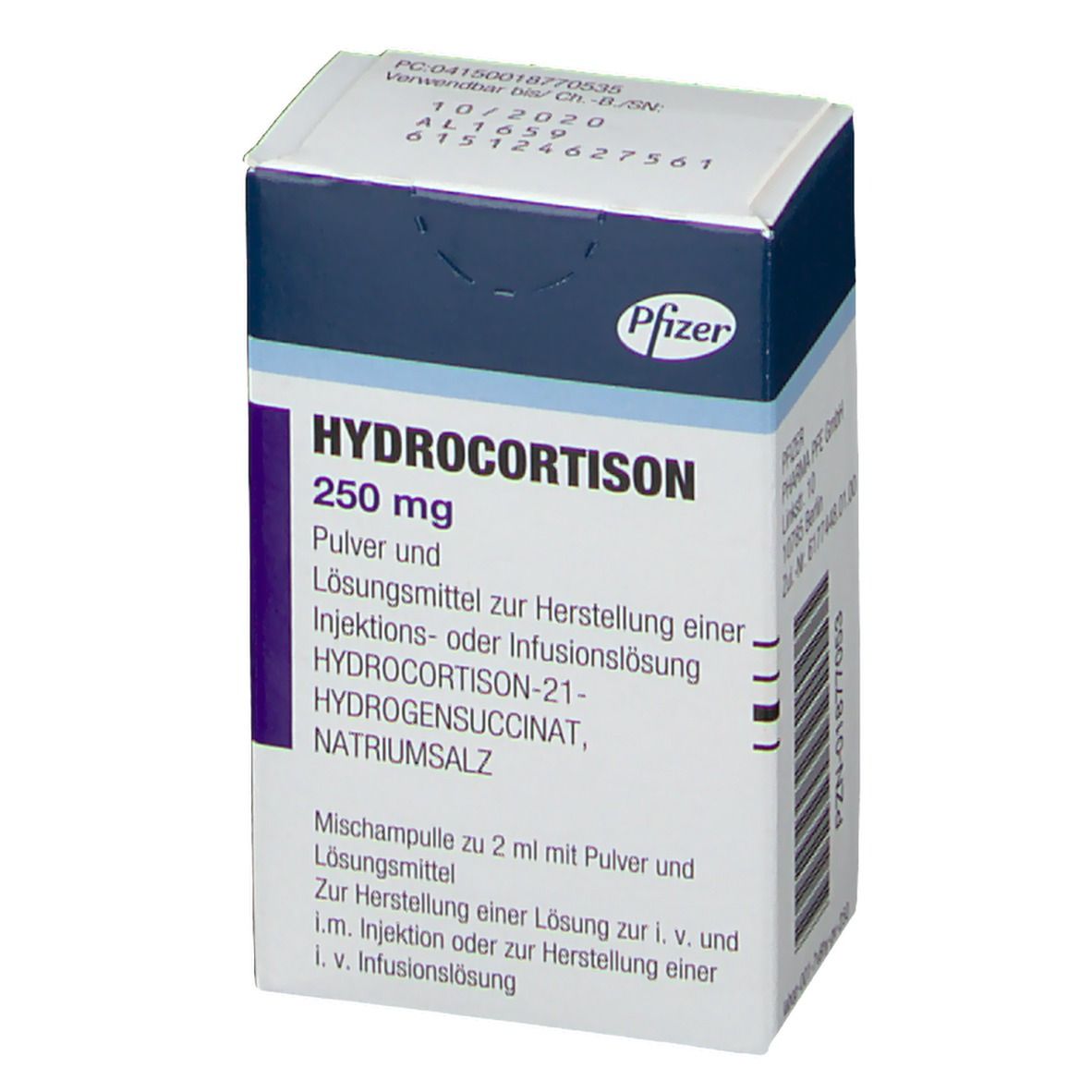 Hydrocortison 250 Amp.