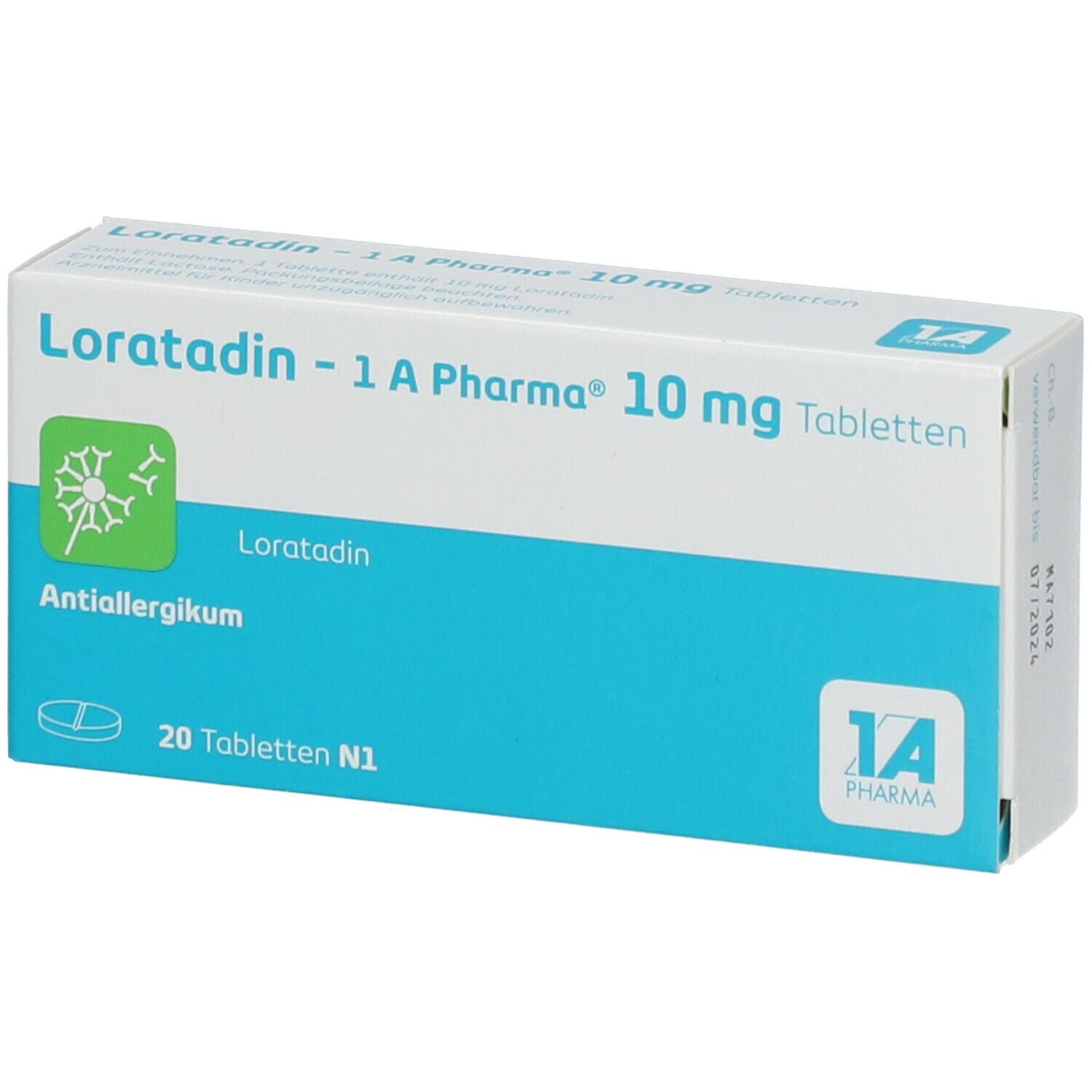 Loratadin-1A Pharma Tabletten 20 St