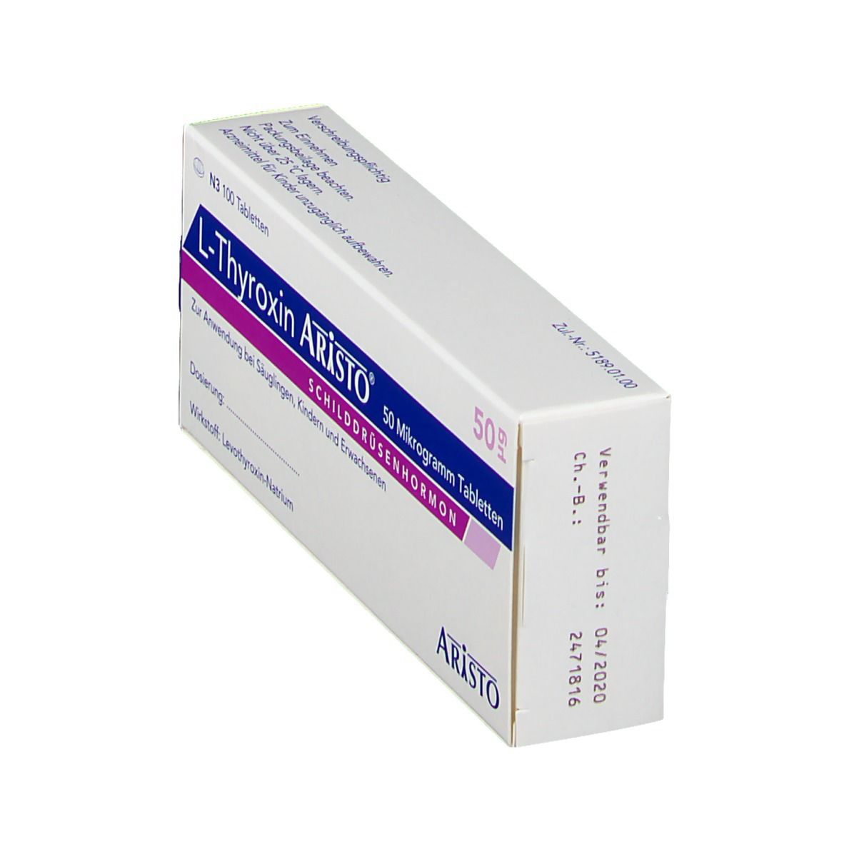 L-Thyroxin Aristo® 50 µg