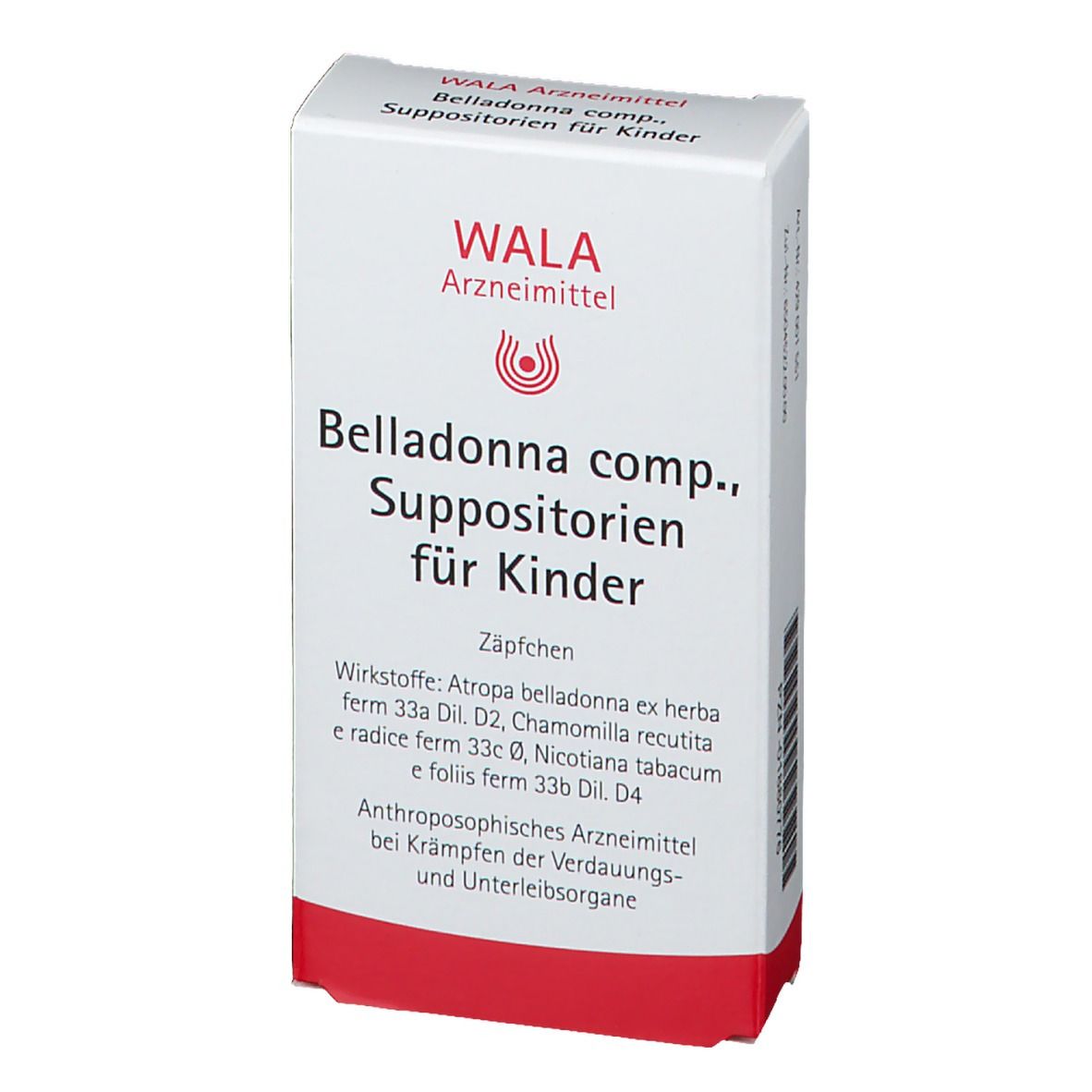 WALA® Belladonna Comp. Kindersuppositorien