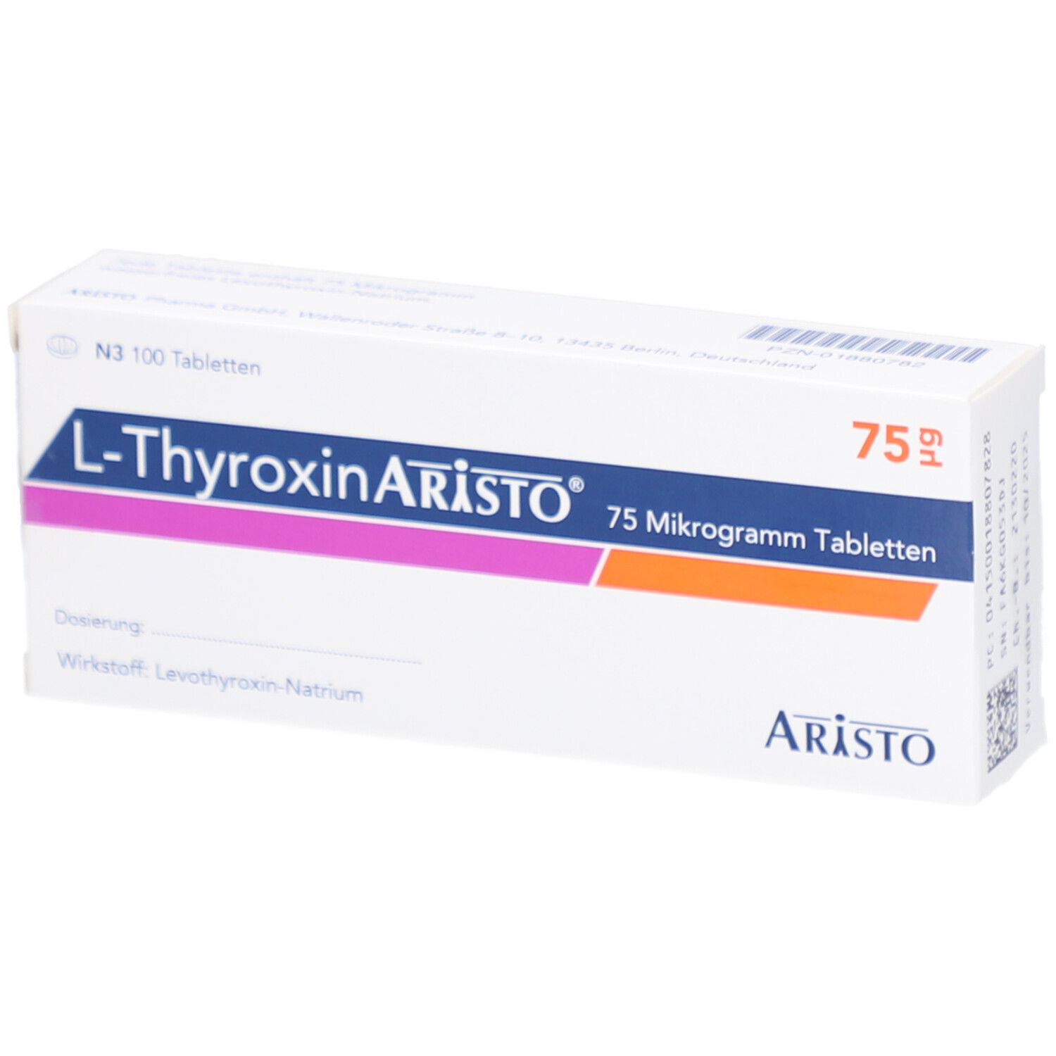 L-Thyroxin Aristo® 75 µg