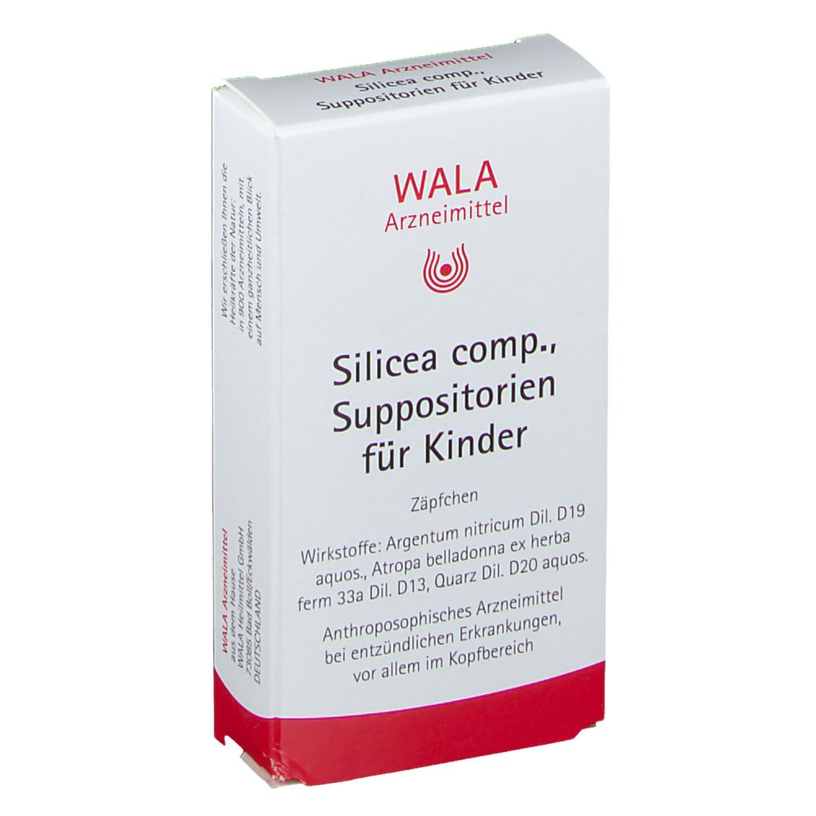 WALA® Silicea Comp. Suppositorien für Kinder