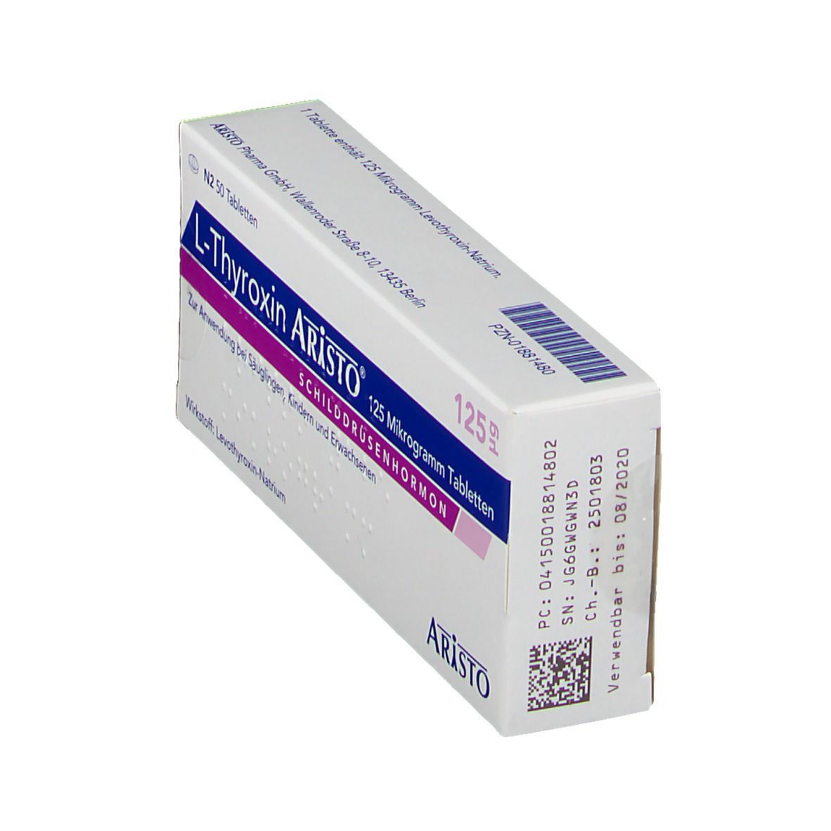 L-Thyroxin Aristo® 125 µg